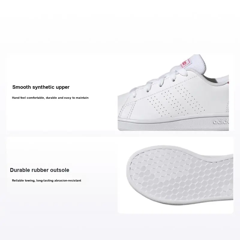 adidas Neo Advantage Fashion Comfortable Durable Low-Top Kids Skate Shoes GY6996