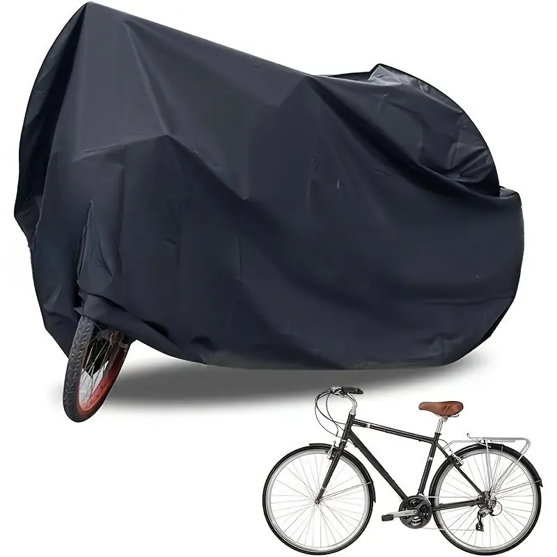 Bike Cover, Dustproof Sunscreen Outdoor Bike Tent, Cute Cartoon Design, Thick Material Mountain Bike Storage Cover, Durable Weather Protection