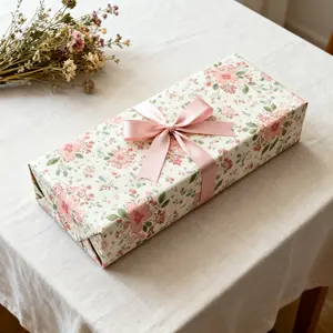 49Pcs 10x10cm Pre Cut Fabric Squares Solid Floral Geometric Printed Bundle For Hand Sewing Quilting Patchwork Doll Making Bag Home Decoration DIY Sewing Supplies For Beginner And Professional