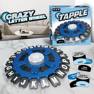 Letter Game Set, Word Board Game for Family, Party Word Game, Fun Game for Friends and Family, Home Entertainment