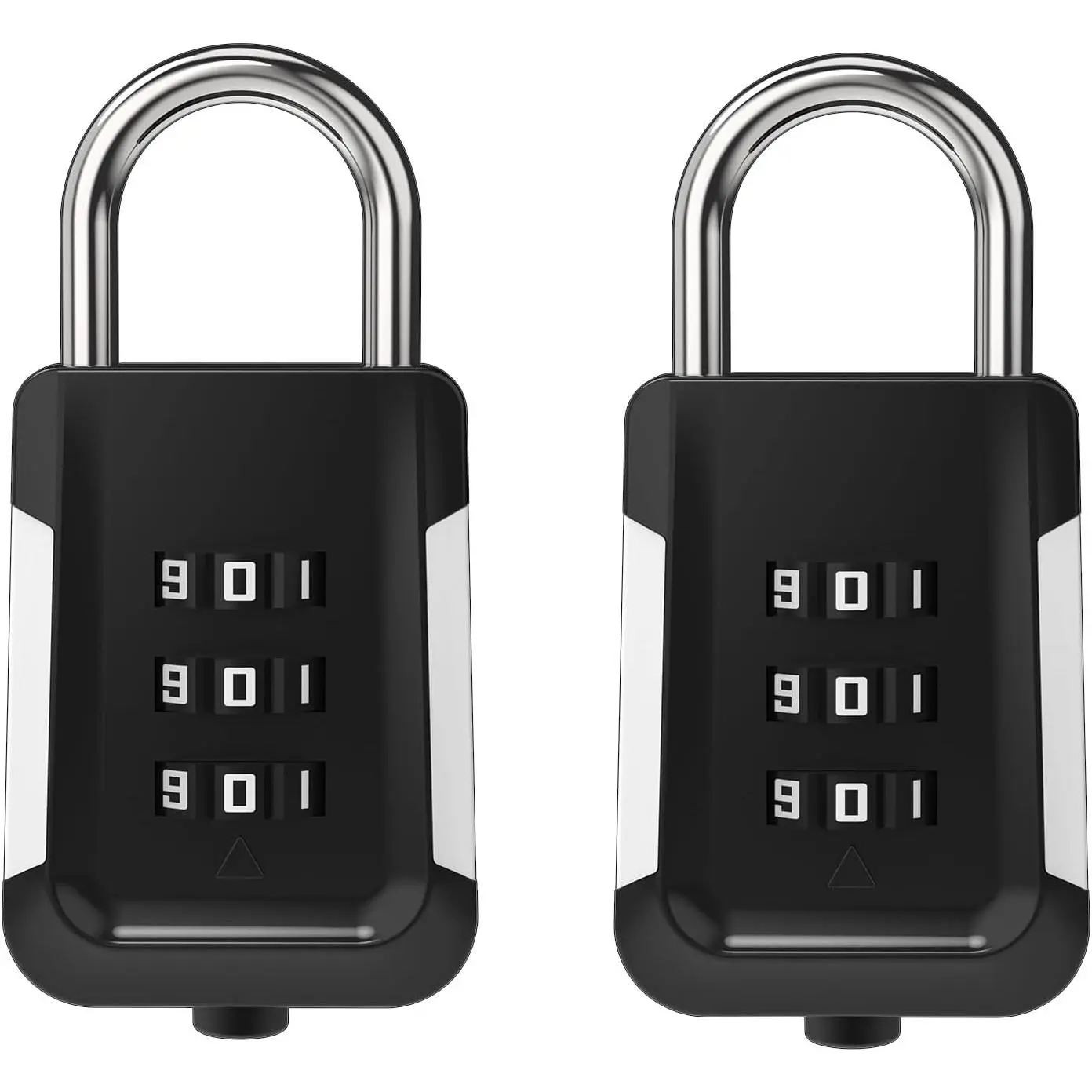 Small Combination Lock for Locker, Combo Lock for Gym Locker, Small Combination Padlock for Luggage, Suitcase, Backpack, Combo Padlock with Code for Cabinet,  Case, Tool Box, Candados