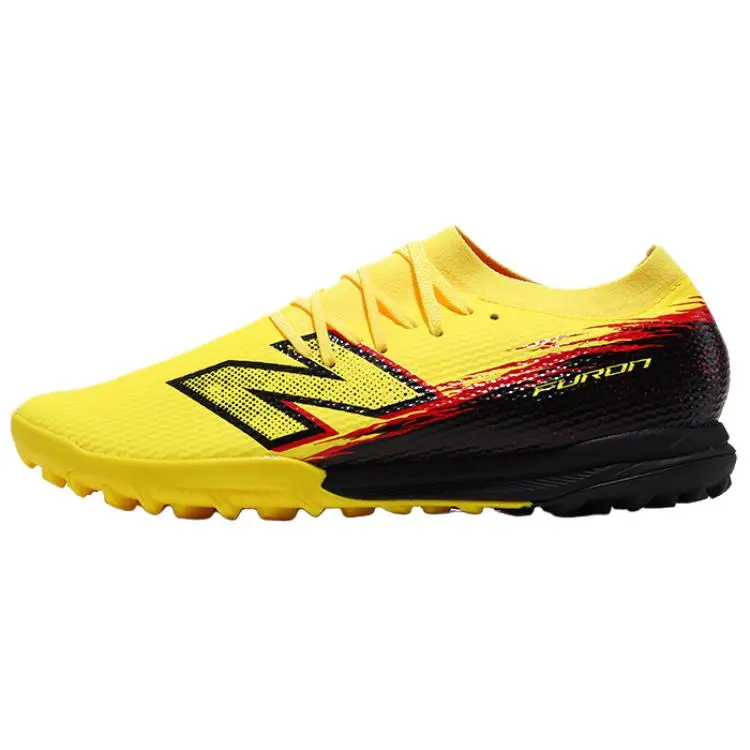 New Balance Furon V8 Saka Comfortable Durable TF (Rubber Studs) Supportive Soccer Shoes UF3T7BK