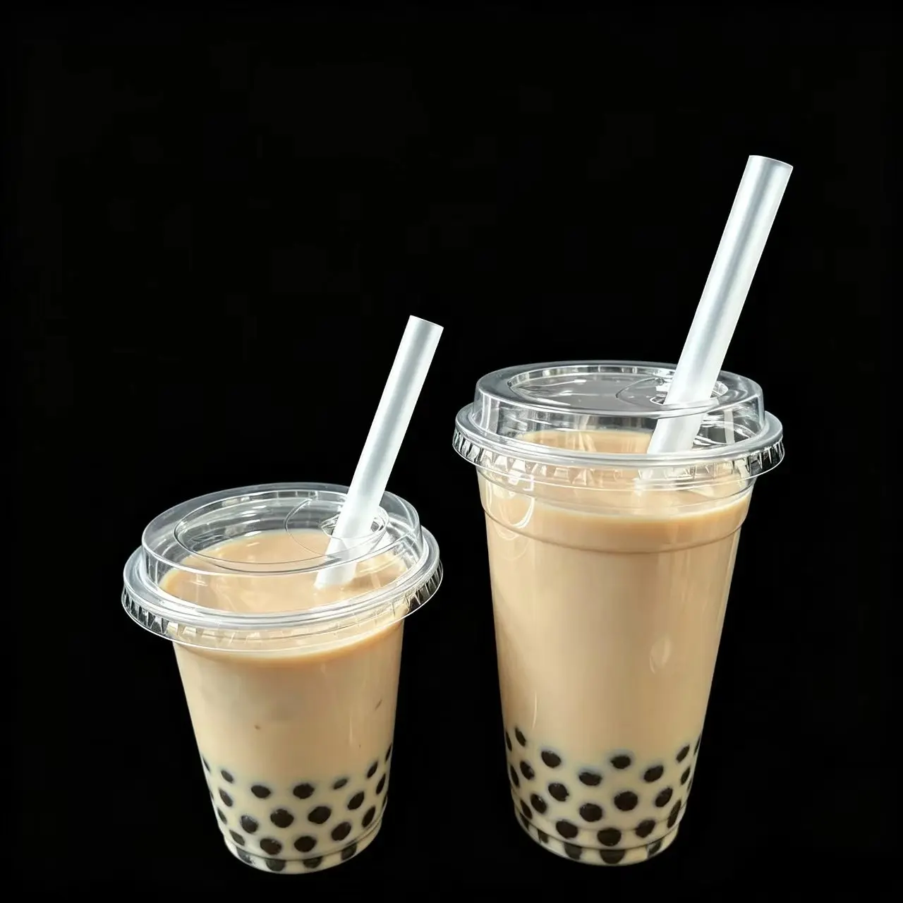 Large straws for milkshakes, ice cream, milk tea, fruit tea, and iced coffee, individually packaged straws are perfect for use in homes, bars, beaches, and restaurants, Bubble Tea Straws, Drinking Straws, Boba Straws