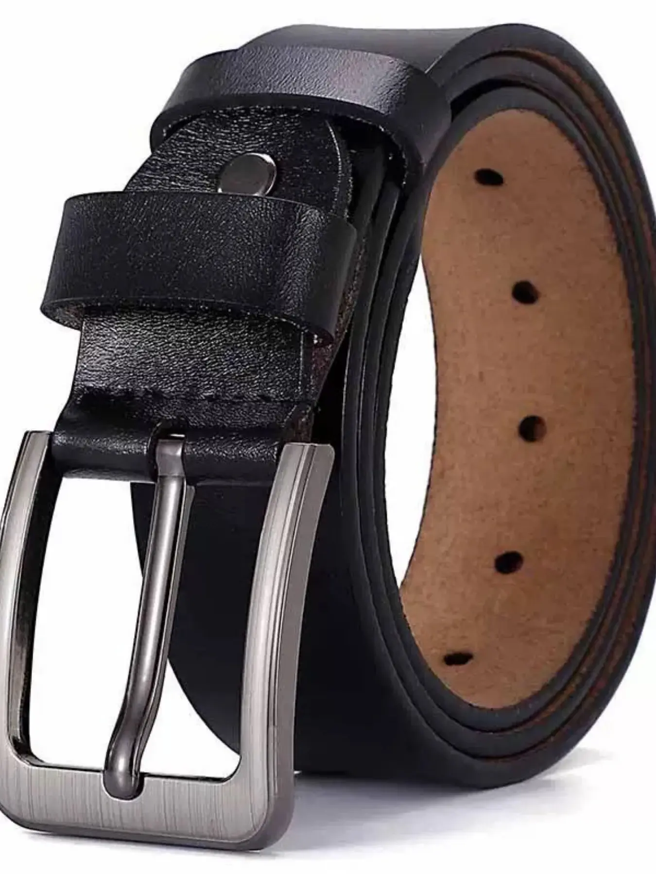 Men's Adjustable Belt, 110-170cm Length, Suitable for Regular, Large, Extra-Large Waistlines, Durable and Fashionable Accessory, All Seasons