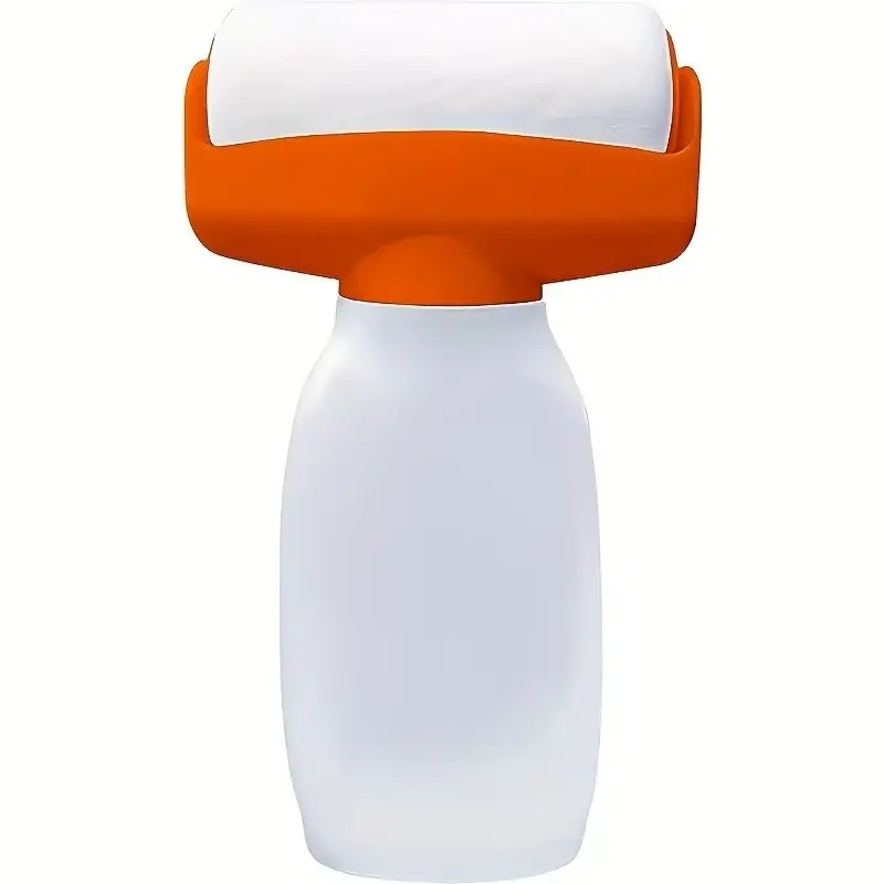 1PC Small Paint Brush Roller for Wall Repair, Patching, Touch-Up Paint Roller Brush Tool, Painter Tool. The Bottle Capacity Can Hold 500 Grams (Excluding Paint, Needs to Be Filled by Yourself)