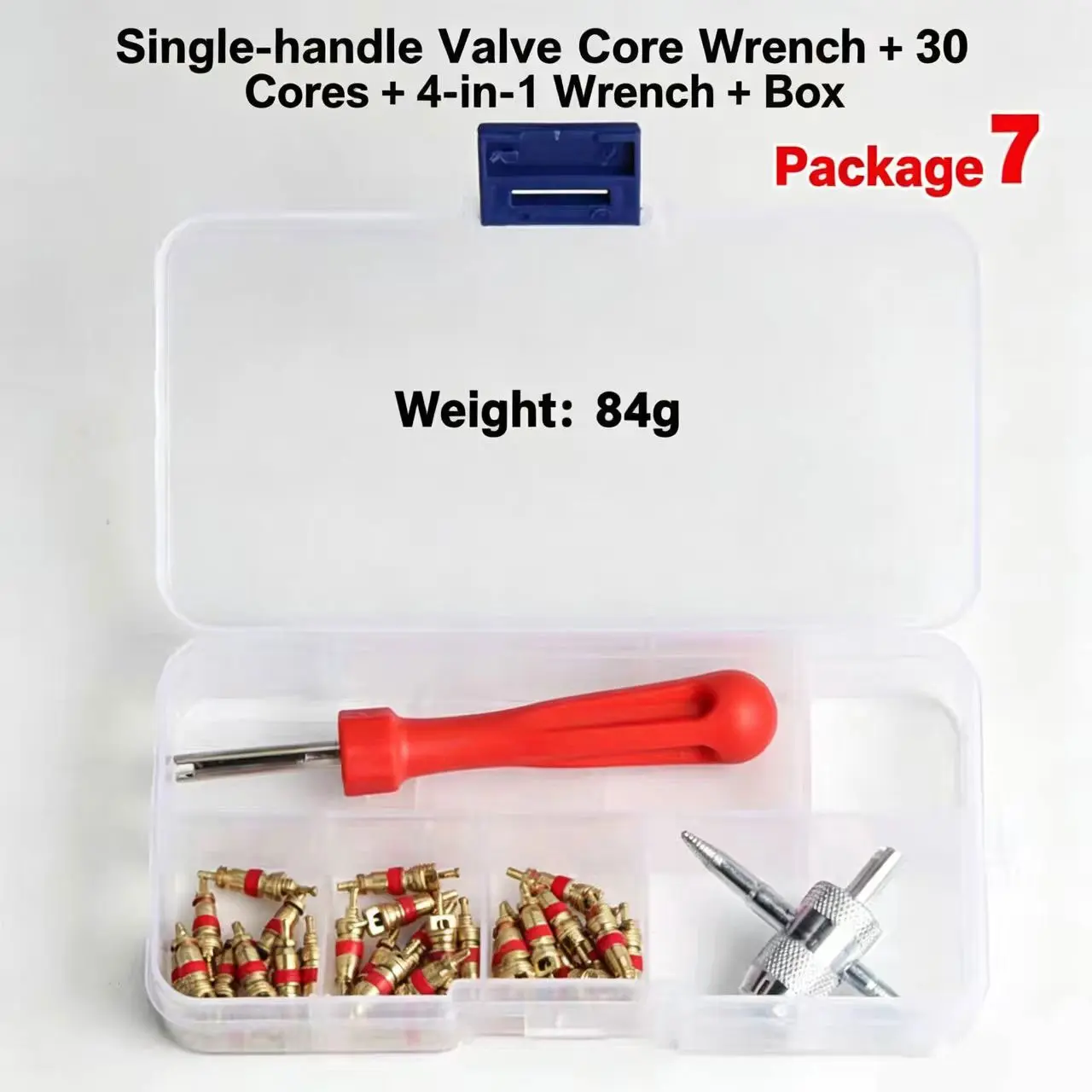 Valve Core Wrench Set 32 Pieces, Essential Tool Kit for Tire Maintenance, Durable and Versatile Valve Core Wrenches, Perfect for Mechanics
