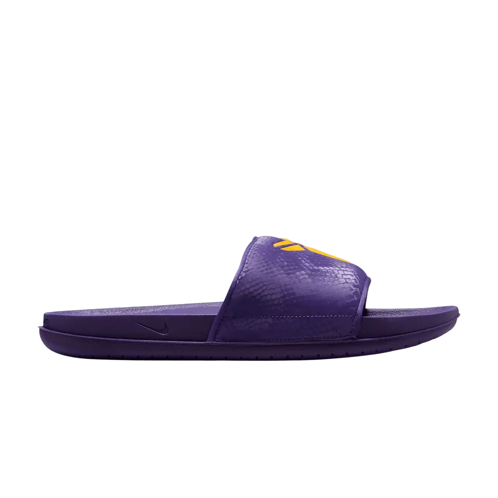 Kobe Bryant x Nike Offcourt Slide 'Purple University Gold' (Unisex) Purple/University Gold flip-flops IF2870 500