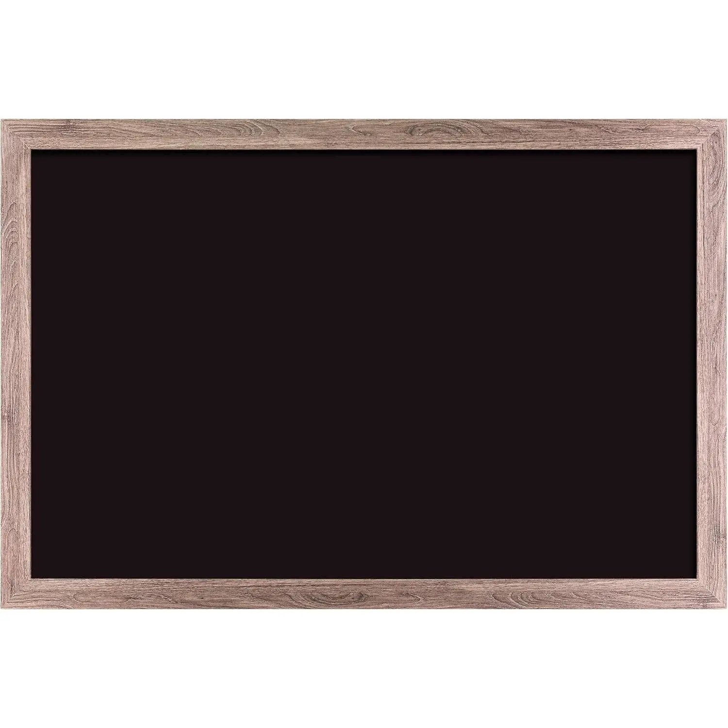 Magnetic Chalkboard, 24" x 36", Rustic Wood Frame, Premium Matte Surface