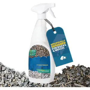VUBA HandySpray - 27oz Mulch Glue for Landscaping and Stabilizing Mulch, Rocks and Pea Gravel with Handy Applicator. Lasts up to 3 , Non ,  to Use.