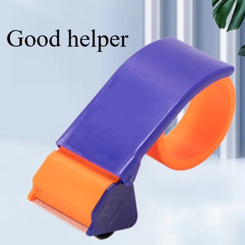 Handheld Tape Cutter, Transparent Tape Dispenser, Plastic Packing Tape Machine, Box Sealer, Easy-To-Use Packaging Tool