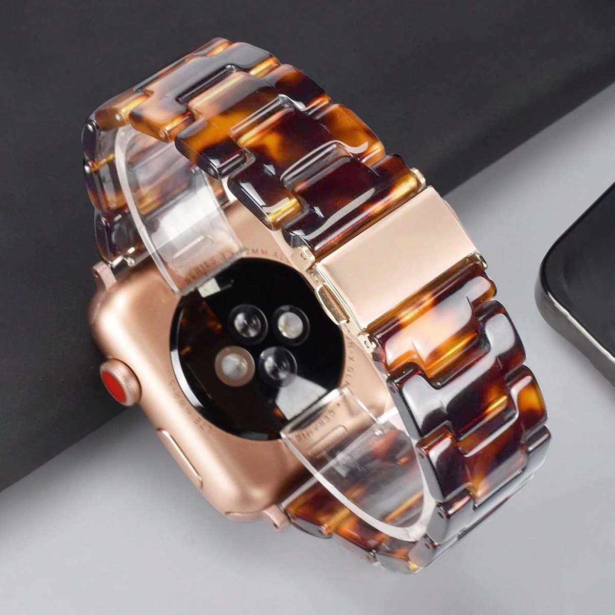 Fashionable Watch Band (Band Only), 1 Count Adjustable Lightweight Watch Band for Women & Men, Wearable Accessory Compatible with Apple Watch Ultra 3/2/1 and Series 10/SE/9/8/7/6/5/4/3/2/1, Smartwatch Watch, Smart Watch Straps, Smart Watch Accessories