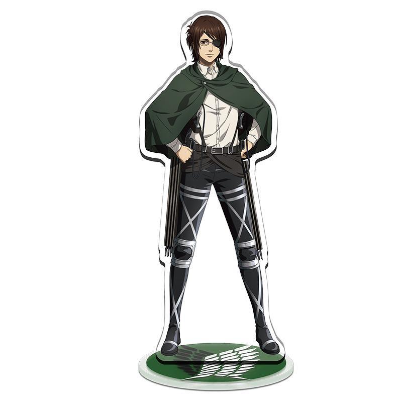 Attack on Titan Anime Acrylic Figure Stand Eren Rivaille Mikasa Model Desk Decor Collection Gift Toys