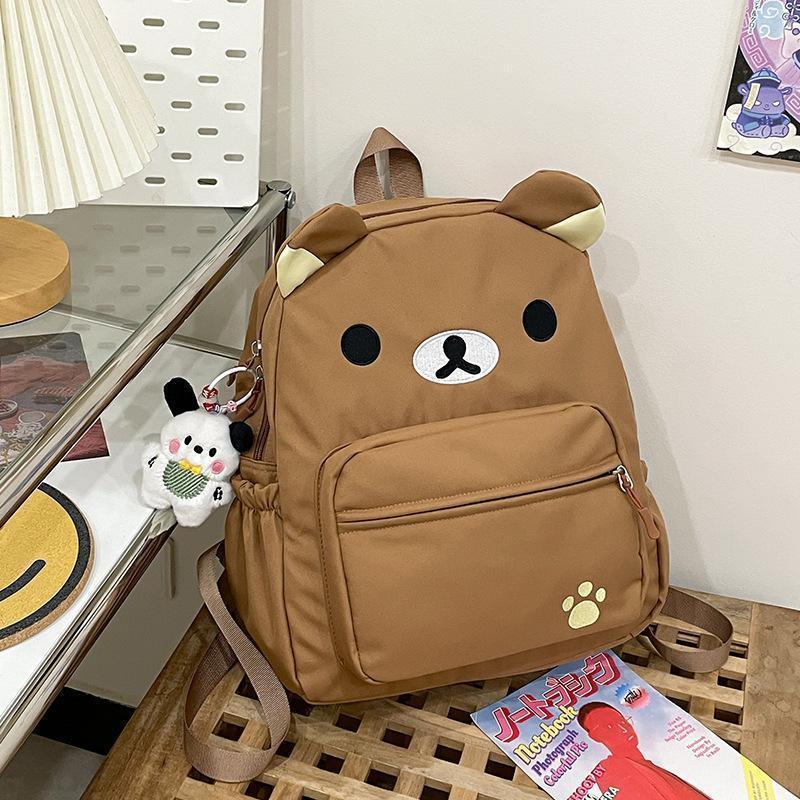 Rilakkuma Backpack Women Anime Relax Bear Student School Bags Girls Boys Outdoor Sport Travel Fashion Rucksack Gift Hot Sales