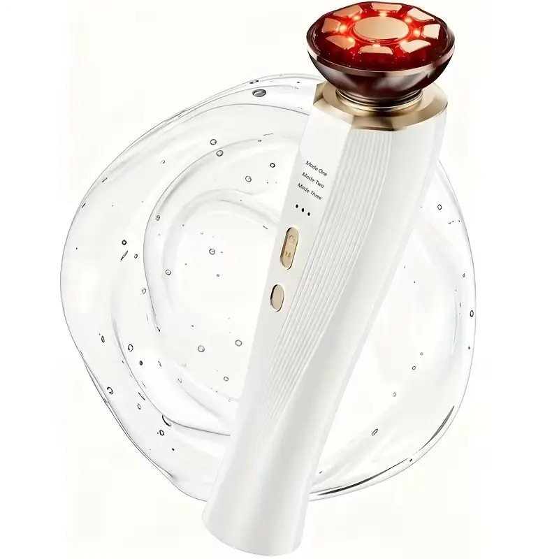 Home beauty device - facial beauty machine - facial massage with import and export function - instrument for Anti Wrinkle Lifting and tightening - warm sensation facial cleansing - vibration V face device, beauty equipment