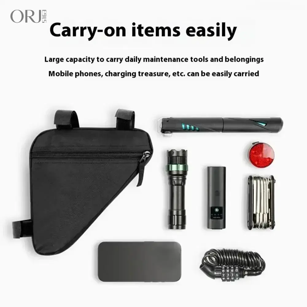 summerwins Durable Waterproof Lightweight Bike Frame Storage Bag - Triangle Cycling Pouch with Front Beam Phone Holder for Mountain & Road Bikes Outdoor Use,Festive,Green,and,stress,ball,,stainless,steel,cuban chain,Gothic,Halloween,DI,b,mom,gold,pendant,