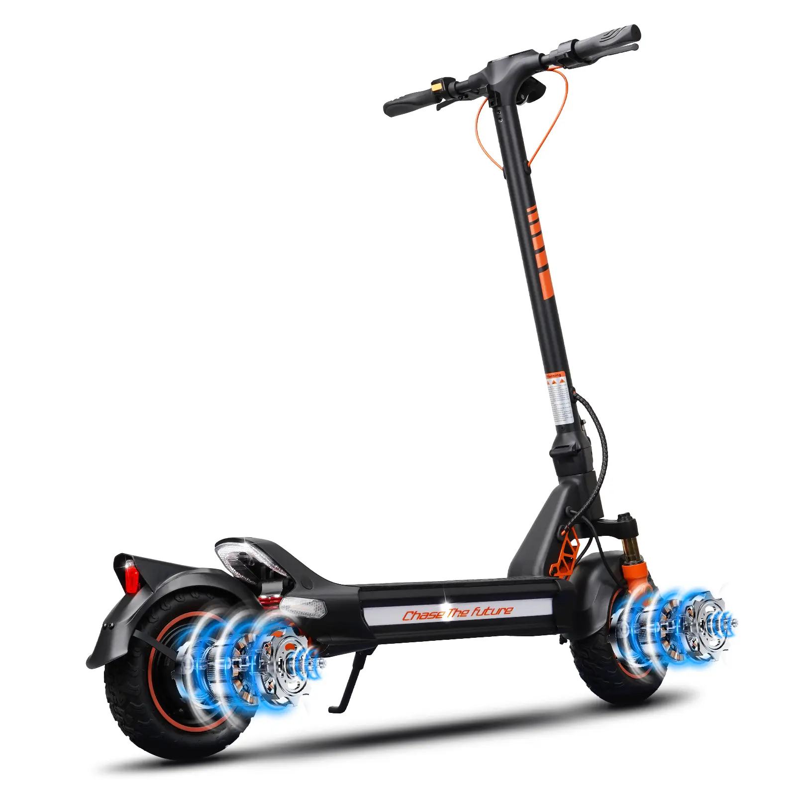 CUNFON Electric Scooter RZ1000 1200W Dual-Motor up to 50 Miles Range, Folding Electric Scooter for Adult Max Speed 31Mph with 48V 24Ah Battery 10.5 Inch Off Road Tires