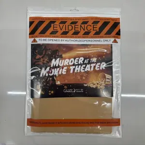 Mystery Killer Unsolved Puzzle Game, Detective Clues, Crime Scene Analysis, Paper Trail, Engaging Board Game, Perfect for Parties and Dates