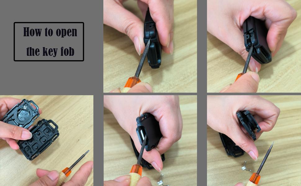 Replacement Key Fob Cover Case fit for Chevy Silverado Colorado GMC Sierra 1500 2500 3500 HD Canyon 2014 2015 2016 2017 2018 2019 2020 2021 Keyless Entry Remote Control Key Fob Shell