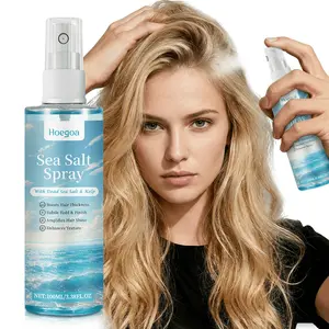 Volumizing Sea Salt Spray with Dead Sea Salt & Kelp - Hydrating Texturizing Mist for Beachy Waves for Men & Women, 100ml, Moisturizer