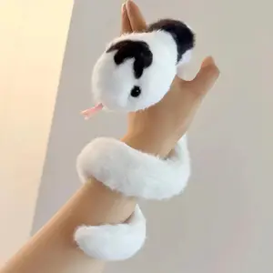 25cm Snake Plush Toy Wrapable Around Arm Little Snake Stuffed Plush Doll Comfort Kawaii Snake Animal Doll Children Gift
