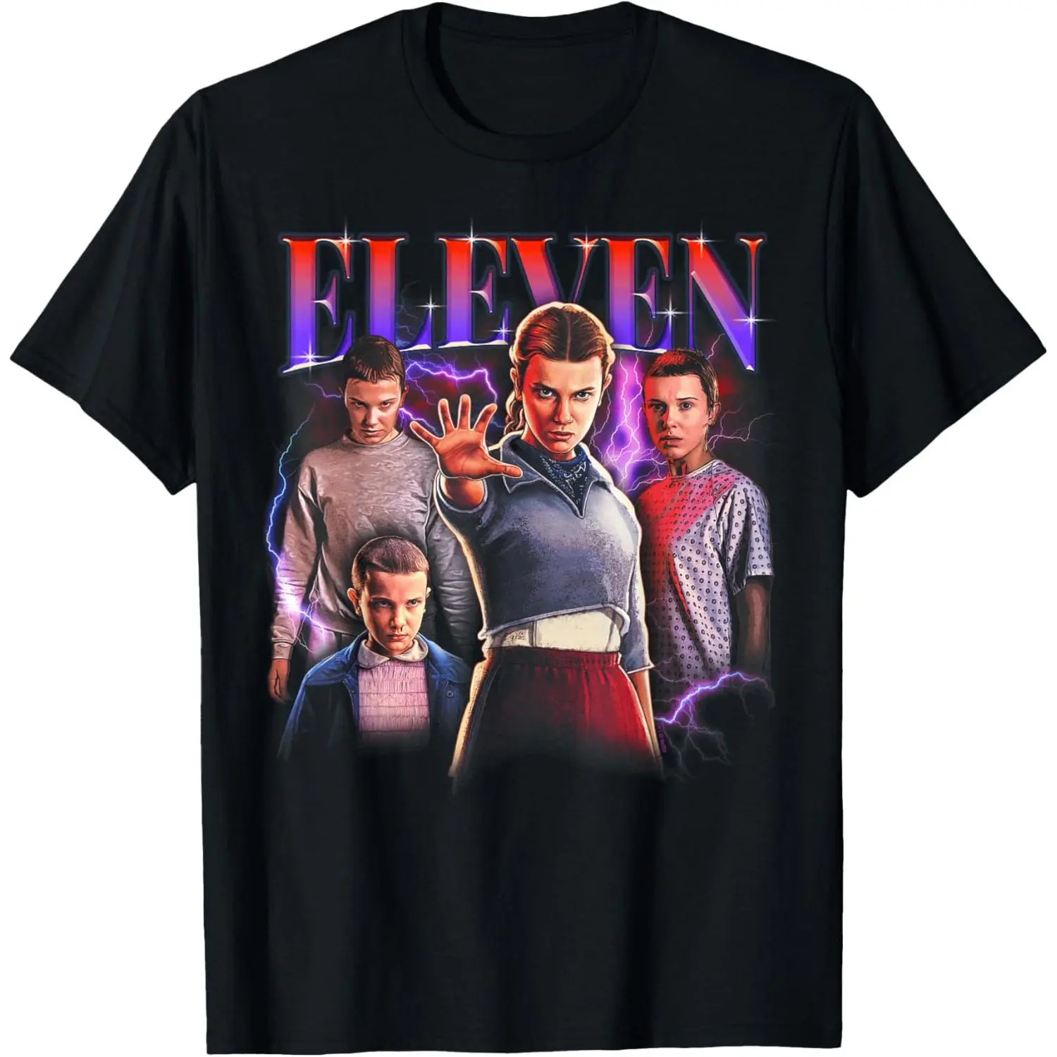 Stranger Things Short-Sleeve Classic Cargo T-Shirts for Men, Casual Birthday Apparel