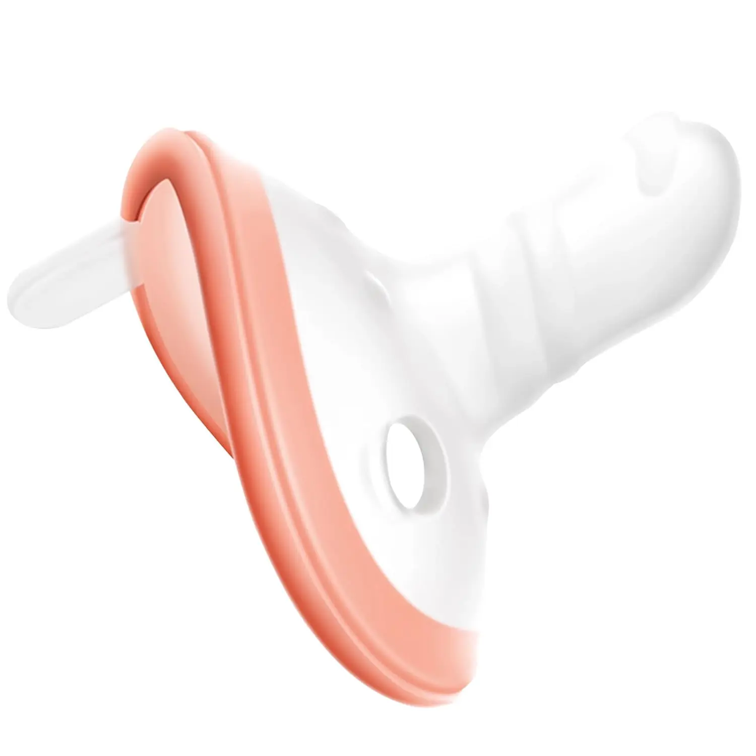 Baby Pacifiers 0-6 Months One-Piece Pacifiers 0-3 Months BPA-Free Lightweight Soft Silicone Newborn Pacifier  Breastfed Babies New model
