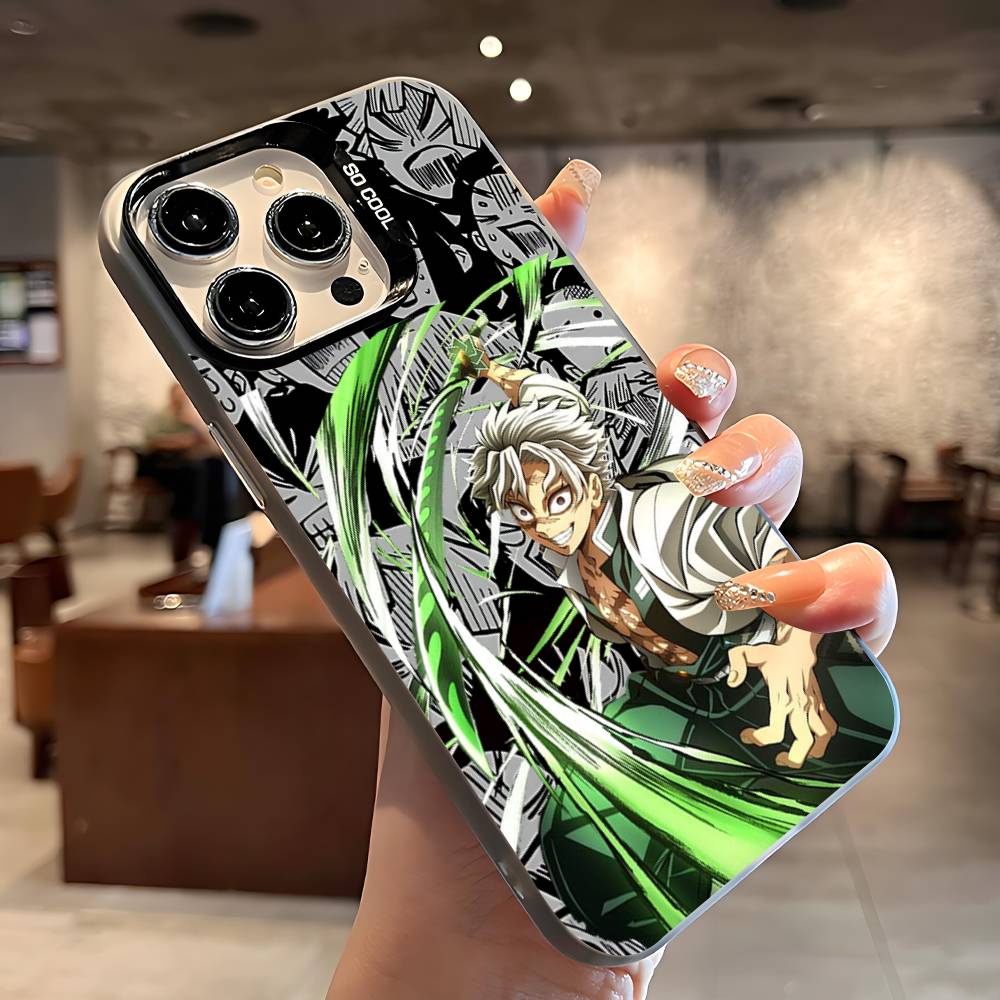 Anime D-Demon Slayers T-Tanjiro For IPhone 17 16 15 14 13 12 Mini 11 8 7 Pro Max Plus Colorful Phone Case
