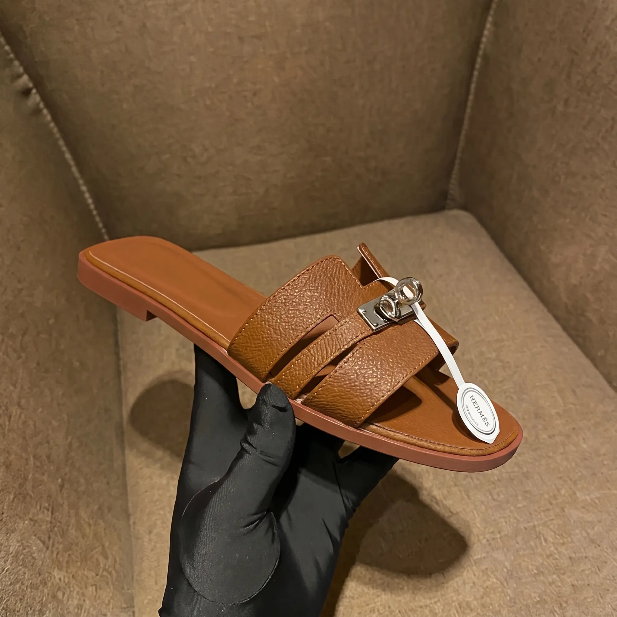 Women's Fashion Summer Slide Sandals, Classic Versatile Metal Buckle, Easy Slip-on Design,back to school,back to school haul