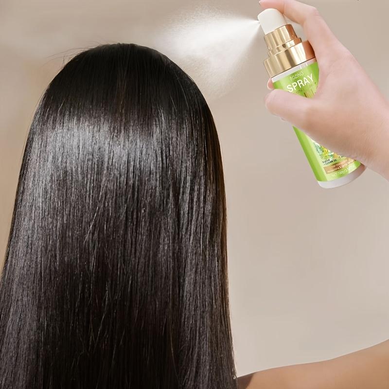ROZINO 10-in-1 Hair Care Spray - Plant Keratin & Jojoba Oil Formula for Moisturizing, Smoothing & Frizz Control, Lightweight Non-Sticky Spray for All Hair Types, Instantly Refreshes & Adds Shine, 100g/3.527oz