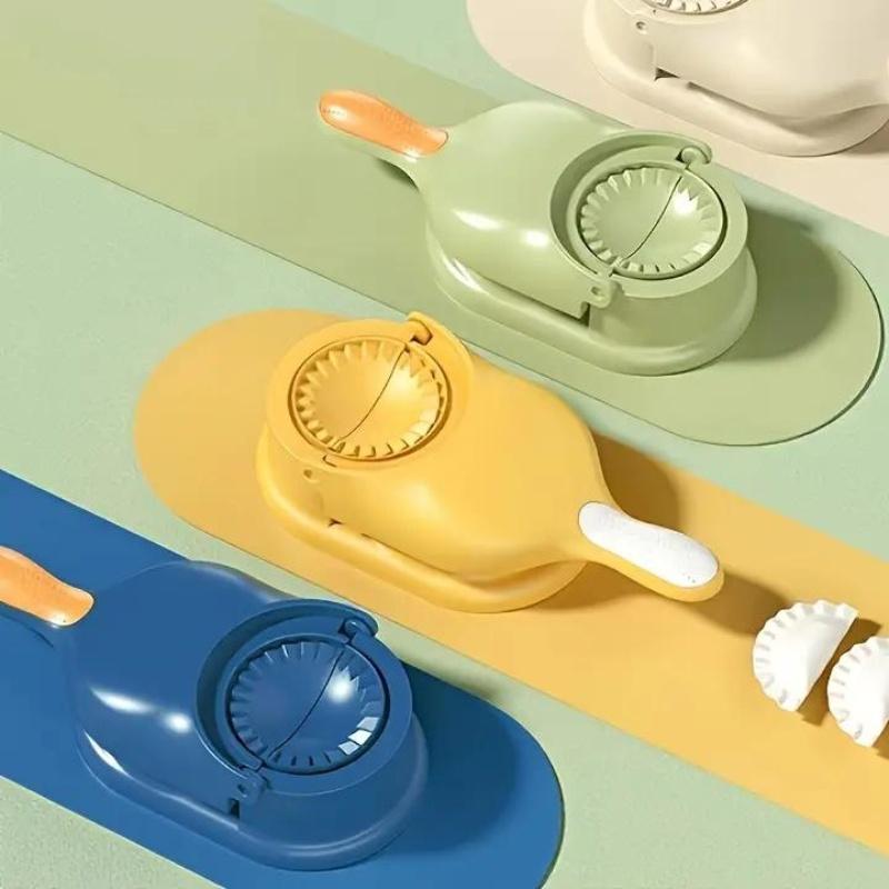 2 in 1 Manual Dumpling Maker, 1 Count Creative DIY Kitchen Tools, Durable Dumpling Maker, Kitchen Utensils & Gadgets, Dumpling Press