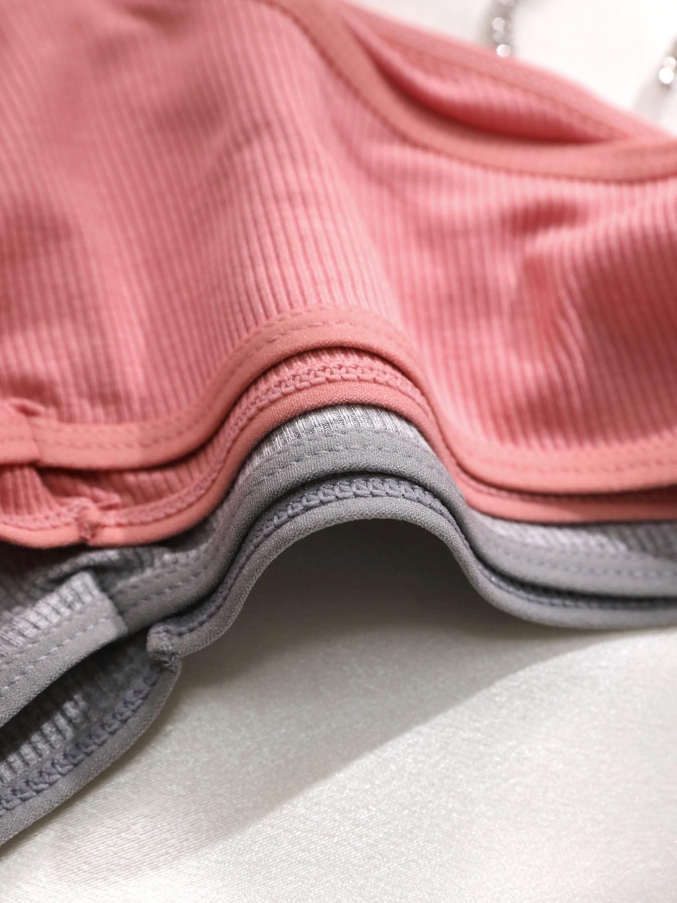 Women's Plain/Cherry/Letter Print Brief, Soft Comfy Breathable Panty for Daily Wear, Underwear for All Seasons