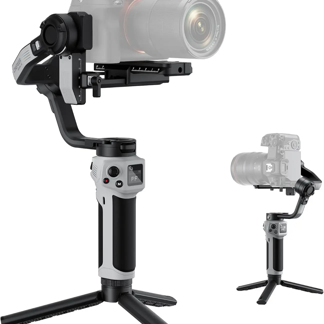 Zhiyun Cinepeer Weebill 3e, 3-Axis Gimbal Stabilizer for Dslr & Mirrorless Cameras, 3kg Payload, Vertical Shooting, Bluetooth-compatible Control