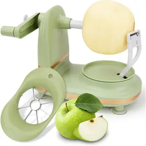 Apple Peeler, 8 Wedges Apple Peeler Slicer Corer, Apple Slicer, Stainless Steel Blades