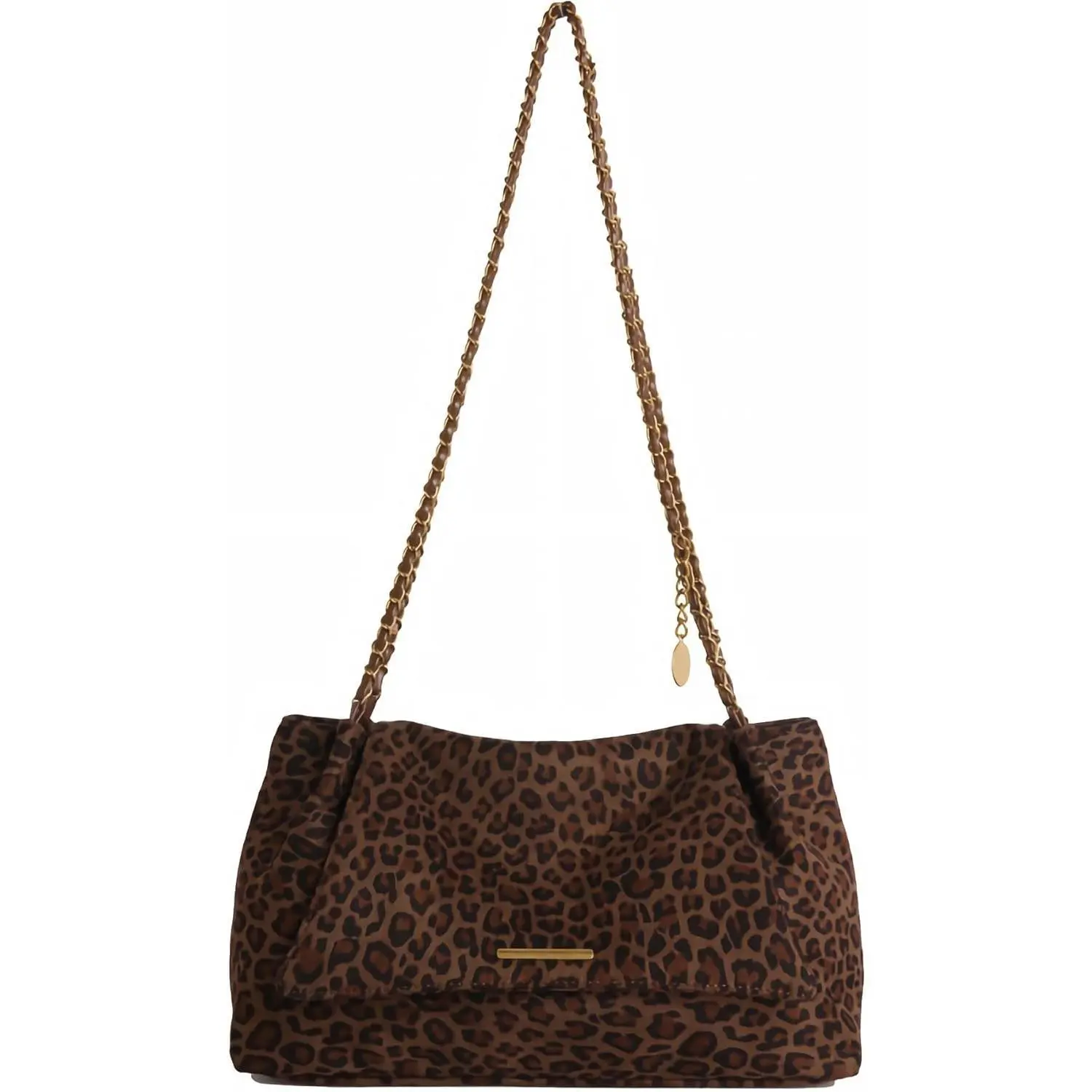 leopard cheetah print purse for women, animal print cute y2k shoulder bag, hobo suede slouchy crossbody bag, going out trendy shoulder purse, cheetah accessories stuff gifts
