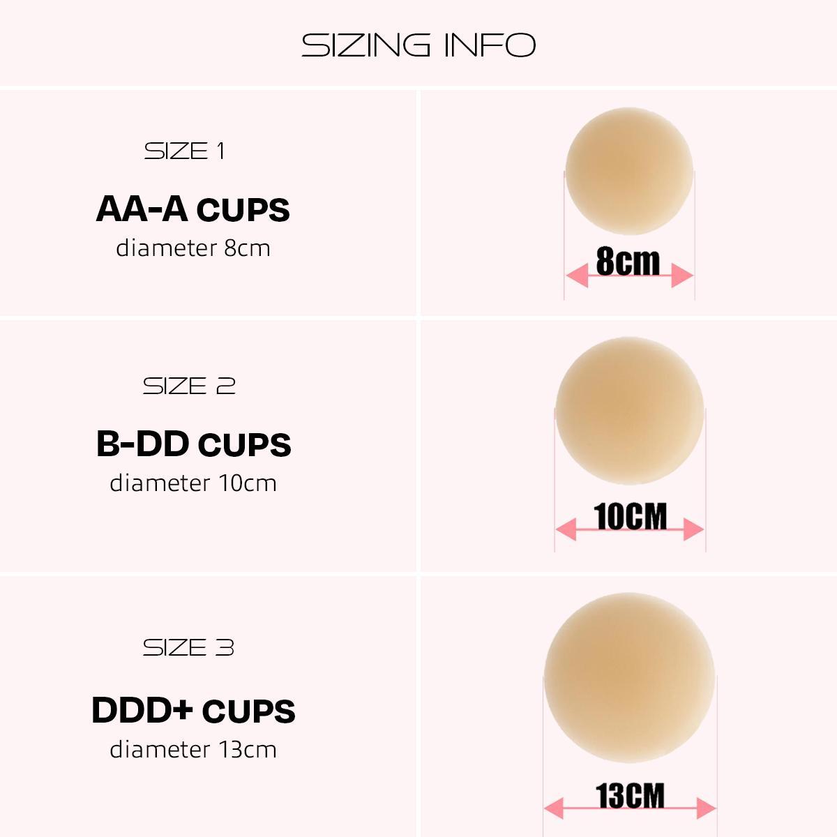 KatchMe Women's Basic Silicone Seamless Ultra Thin Reusable Nipple Covers With Travel Box, Adhesive Silicone Breast Petals, Invisible Soft Pasties KatchMe Women's Basic Silicone Seamless Ultra Thin Reusable Nipple Covers With Travel Box, Adhesive Silicone Breast Petals, Invisible Soft Pasties