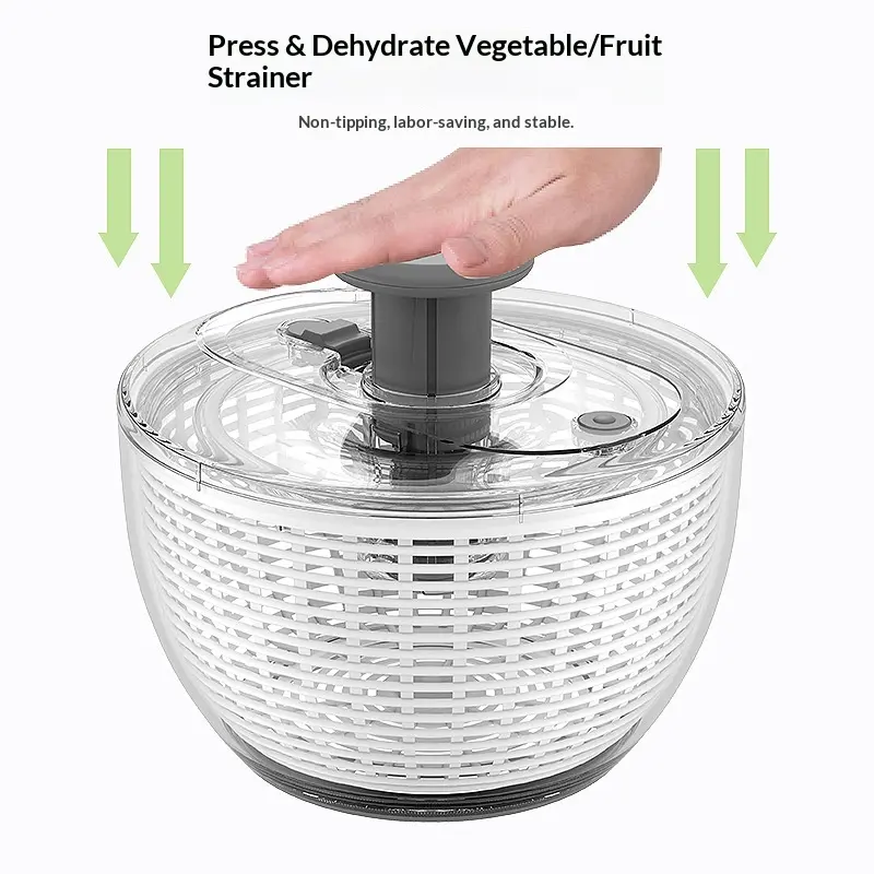 Special for pressing fruit and vegetable dehydrator, multi-functional vegetable salad, fitness meal dryer, household drain basket