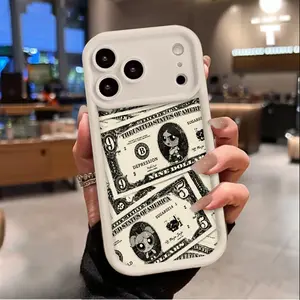 Scraped-up US dollars Phone Case for iPhone 17 AIR 17 PRO 16 PRO 15  PRO MAX  14 PLUS 13 PRO 12 11 PRO XS MAX X XR Samsung Galaxy S26 Plus S25 Ultra S24 S23 S22 Plus Shockproof Protective Cover Full Protection Anti-Drop