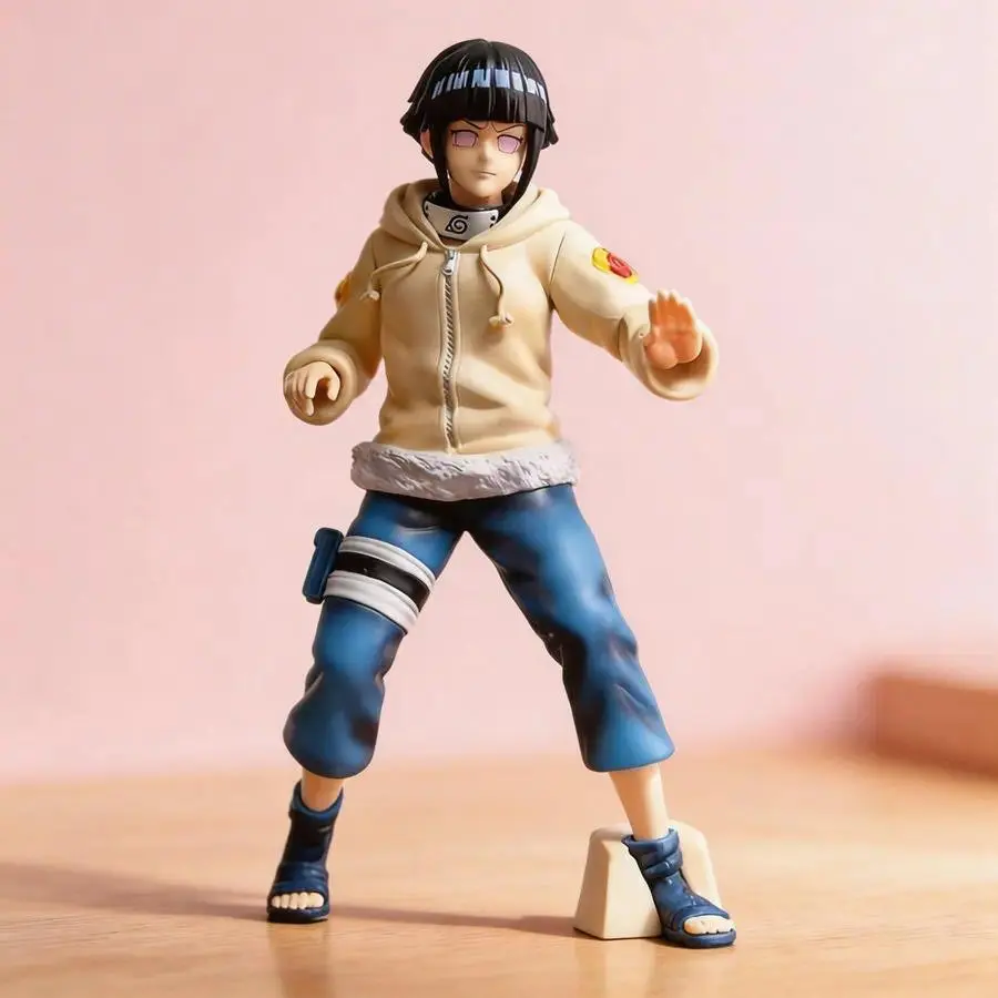 Naruto Hinata Hyuga (Childhood) 20cm Anime Figure GK Statue Statue Model High Quality Detailed Craftsmanship
