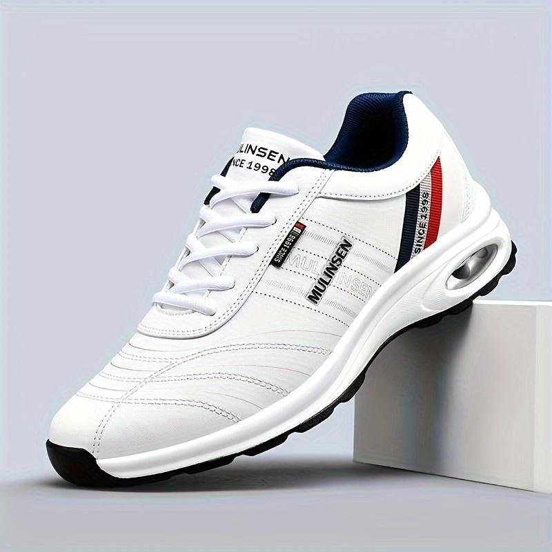 Men's casual sports shoes, walking shoes, comfortable lace-up sneakers, suitable for all seasons