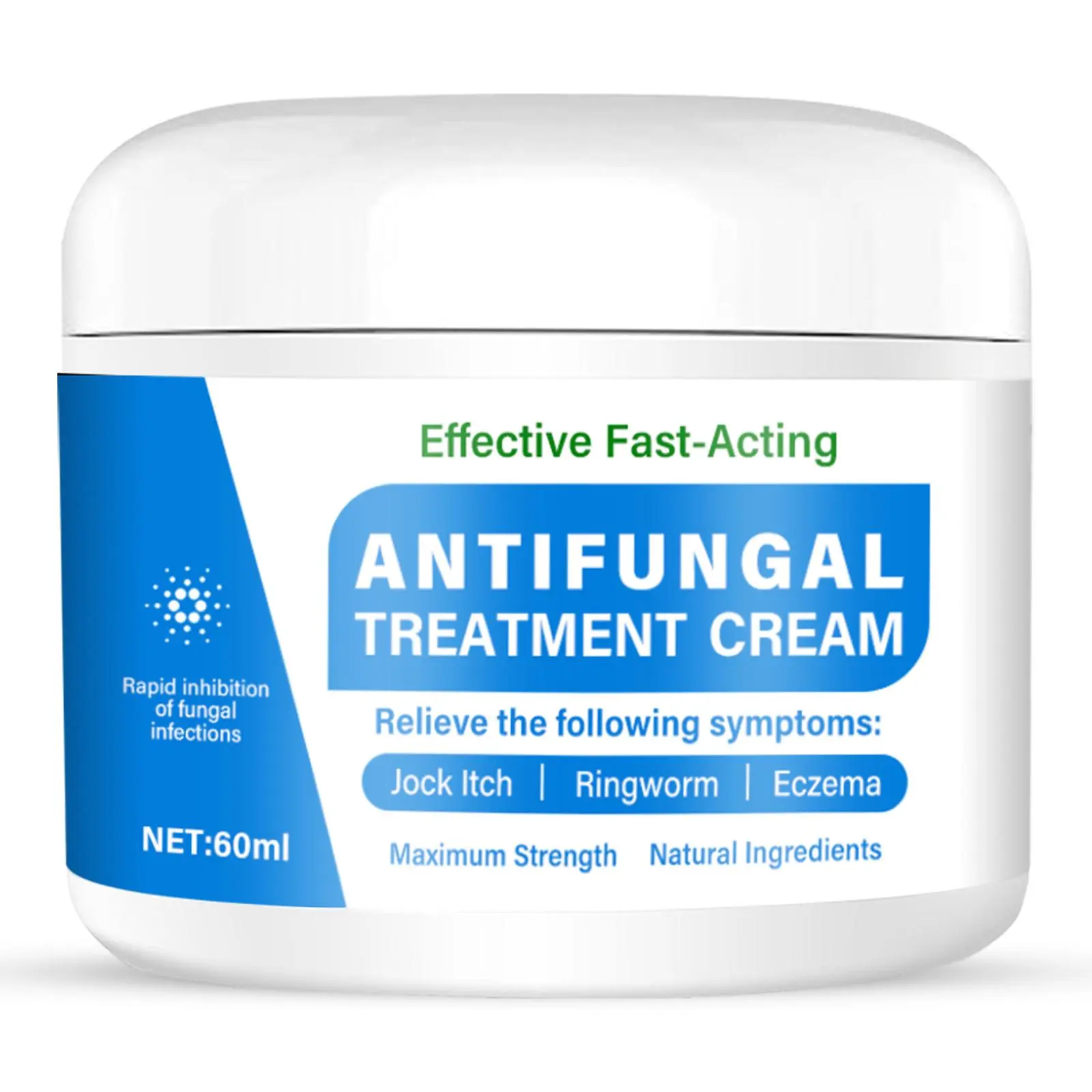 Antifungal Cream for Skin Relief – Soothing Anti-Itch Skin Care Formula for Athlete’s Foot, Ringworm & Jock Itch Support, Fast-Absorbing Cream for Dry, Irritated & Flaky Skin, Daily Skin Comfort Care, 60g