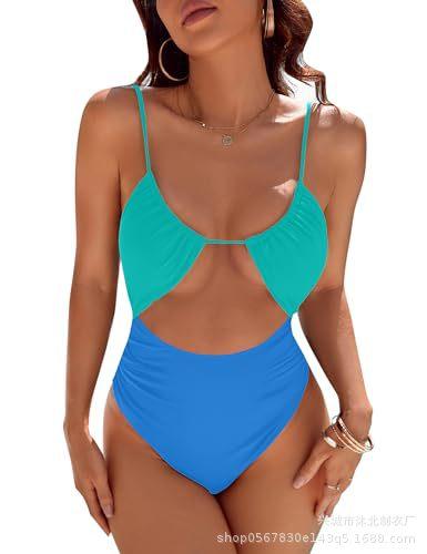 2026 women's new American cute women's one-piece swimsuit women's belly swimsuit