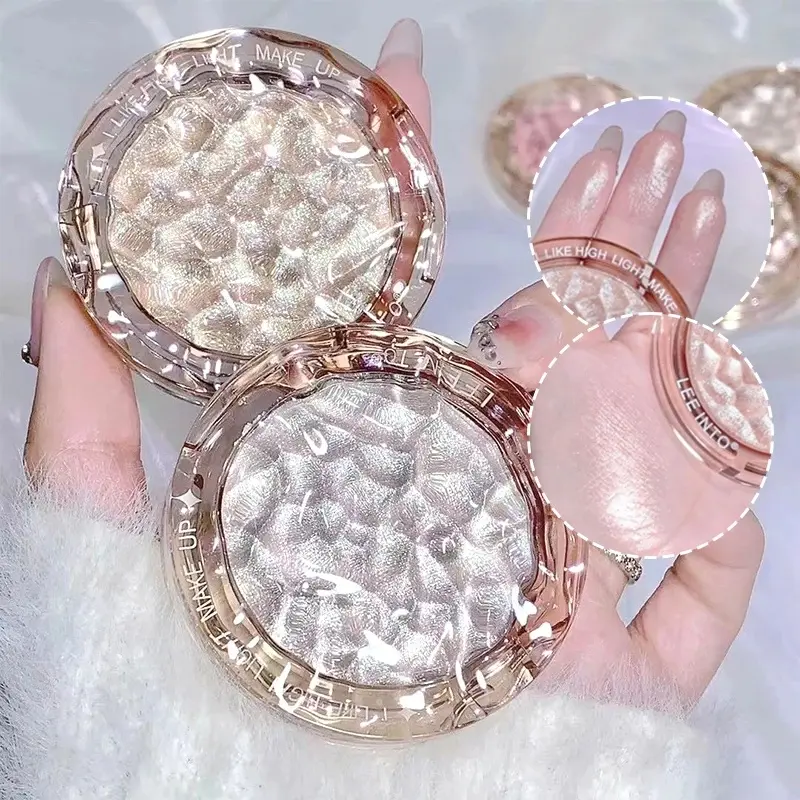 High gloss powder gloss glitter highlight contour palette natural gloss contour concealer lasting light Bronzer Makeup