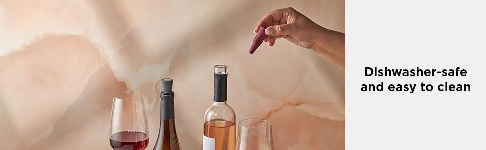 Bottle Stoppers Set of 4, Multicolor Wine Bottle Caps to Preserve Freshness, Stylish and Durable, Perfect for Parties and Gifts