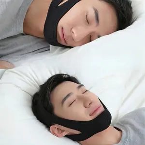 Adjustable Sleep Strap, Comfortable Mouth Guard for Snoring and Talking During Sleep, Breathable Jaw Protection Band, Easy to Wear