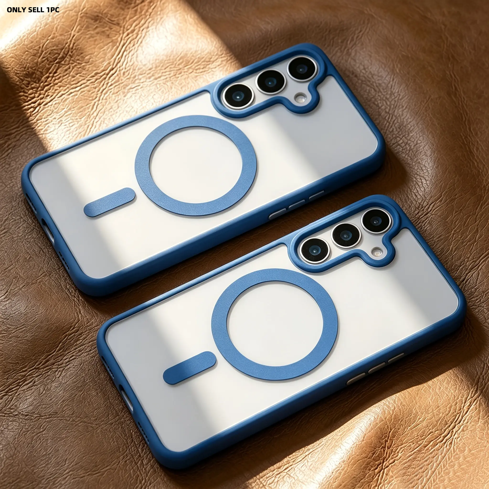 [Luxury Magnetic Case] Magnetic Clear Case Compatible with Samsung Compatible with Galaxy A57 A37 A17 A56 A55 A54 A36 A35 A26 A25 A16 A15 Wireless Charge Slim Acrylic Cover, Mobile Accessory, Stylish Phone Case, Perfect Holiday Gift