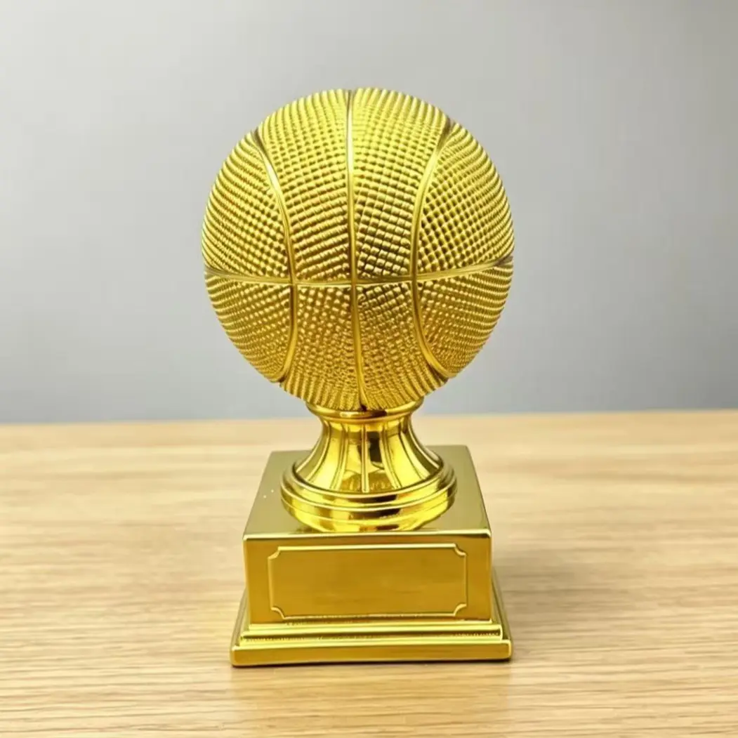 Basketball Trophy, Nba Championship Award, Mvp Prize, Top Performers, Best Player Award, Fan Merchandise, Basketball Competition Medal Replacement