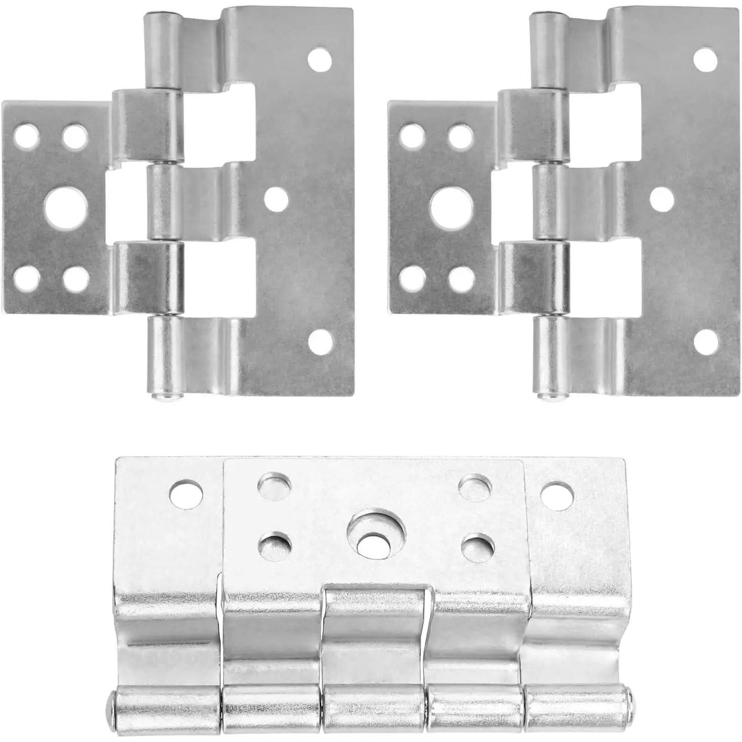 3 Pack Heavy Duty Zinc Alloy Door Hinges for Mobile Home Exterior Combination Doors, Replacement HardwareGift