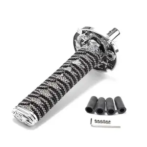 Universal JDM Samurai Sword Shift Knob 15CM/20CM Samurai knife shift knob with adapter