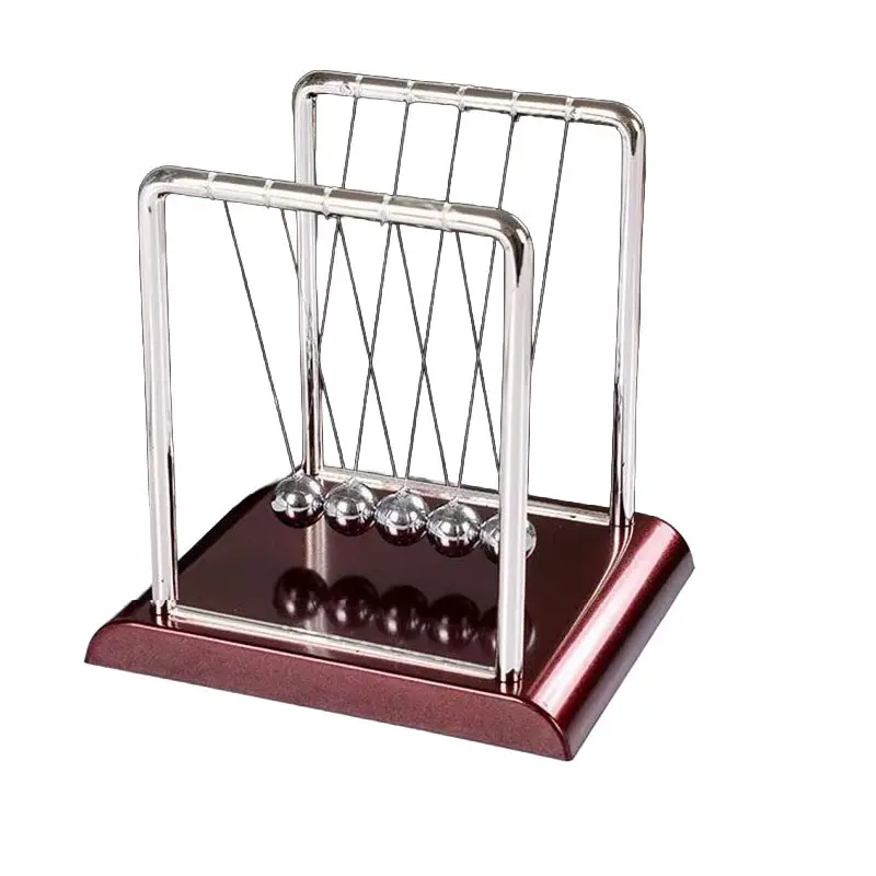 Newton's Cradle Physics Experiment Kit, Vintage Design Educational Tool, No Power Needed, Lab, Classroom, Home Decor, Science Gift
