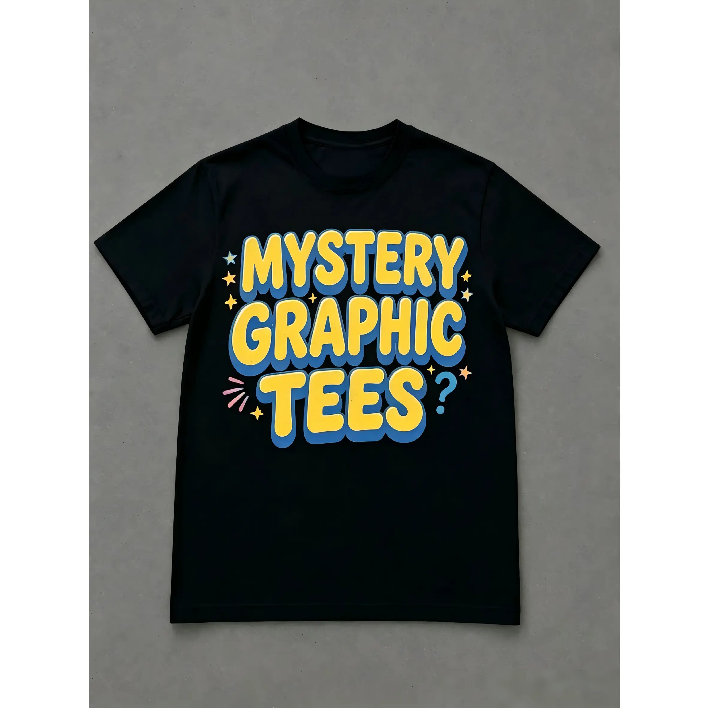 Unisex Round Neck Shortsleeve Graphic T-Shirt - Soft Fabric, Well-Fitted Sports & Outdoor Top with Digital Prints, Live Picks & Mystery Press Prints, Casual Wear, Sporty Chic, Graphic Print, All Seasons